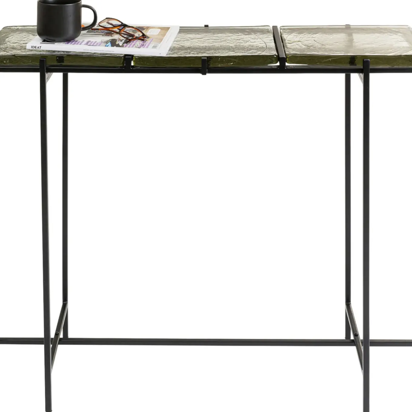 Console Ice Noir 98X80Cm