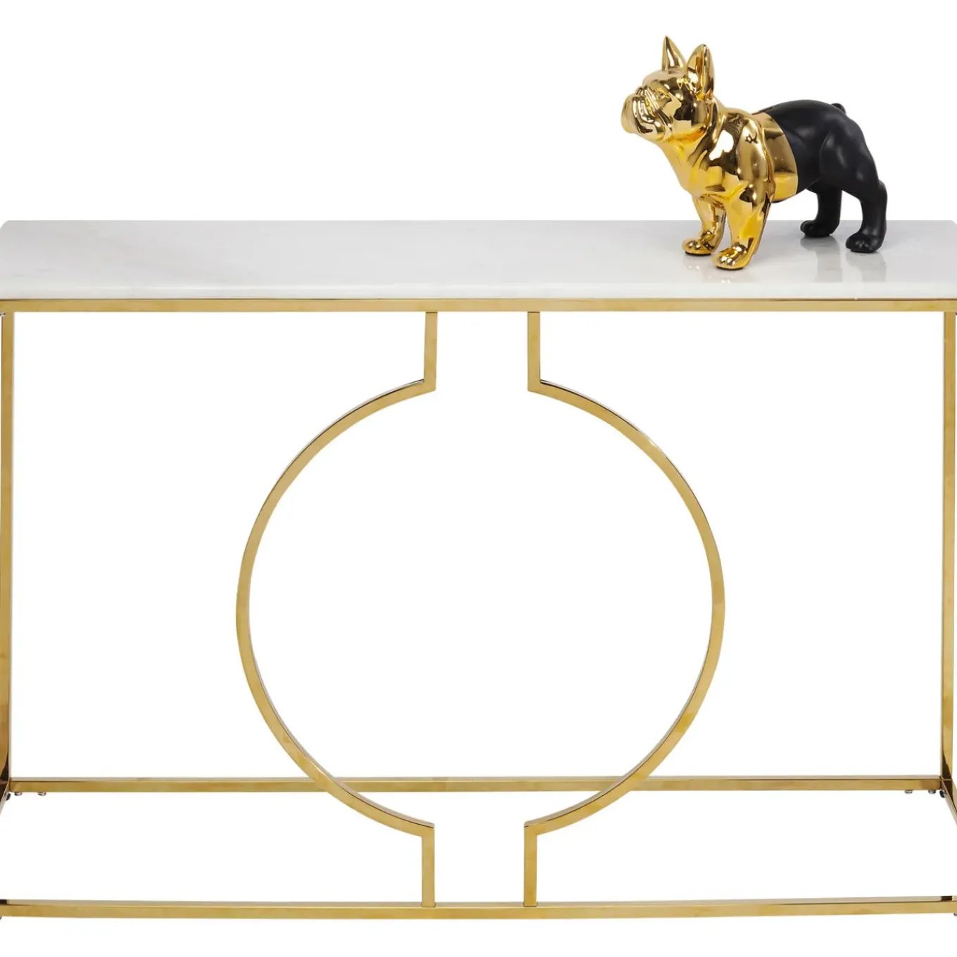 Console Miami Loft Dore 120Cm