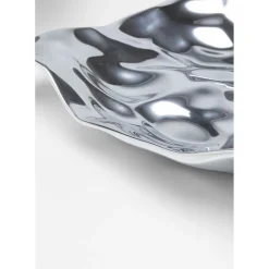 Coupe Décorative Jade Argente 31X29Cm