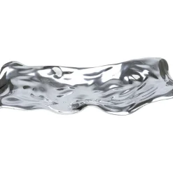 Coupe Décorative Jade Argente 48X22Cm