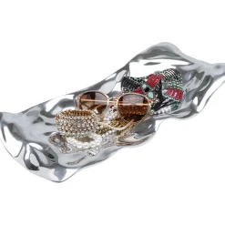 Coupe Décorative Jade Argente 48X22Cm