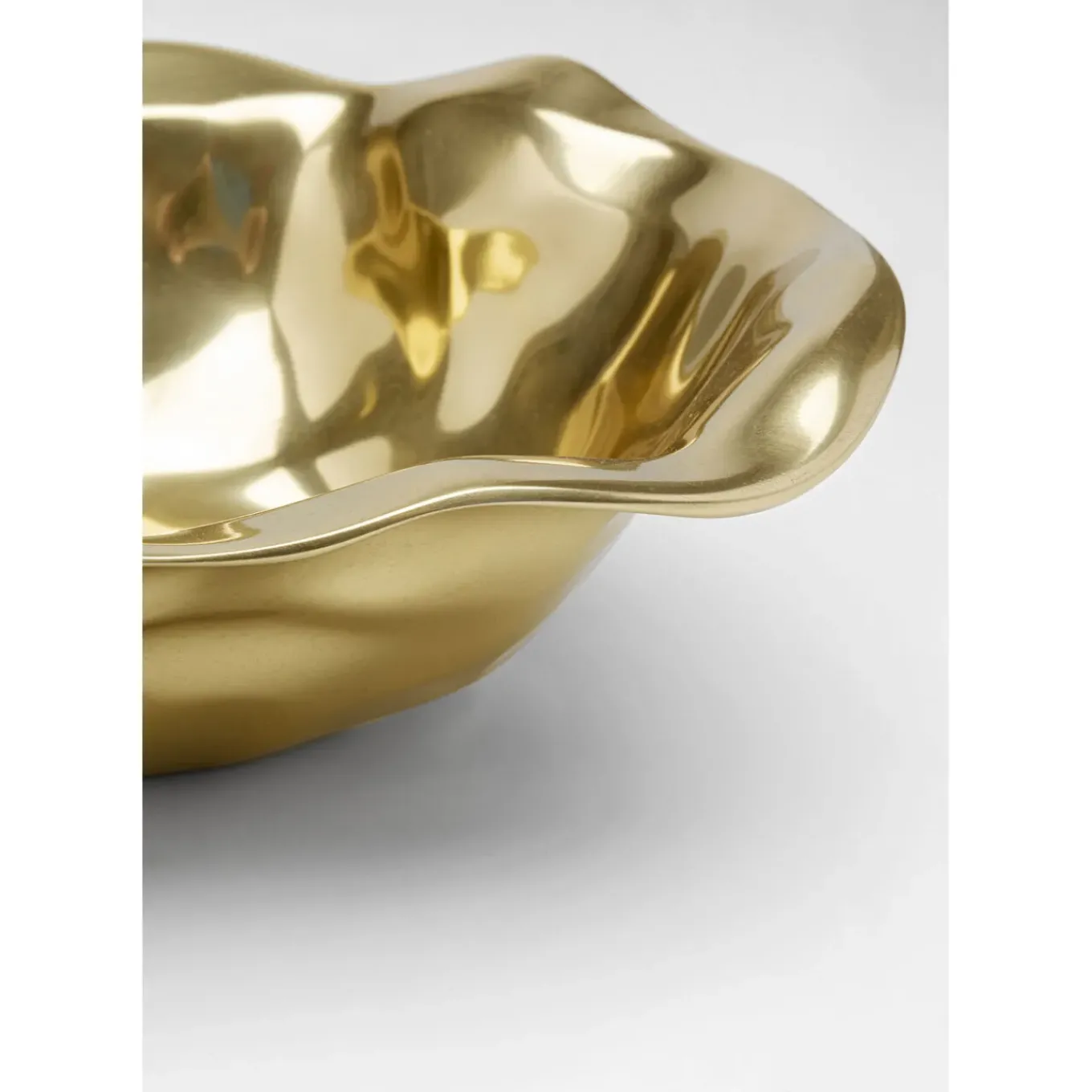 Coupe Décorative Jade Dore O30Cm