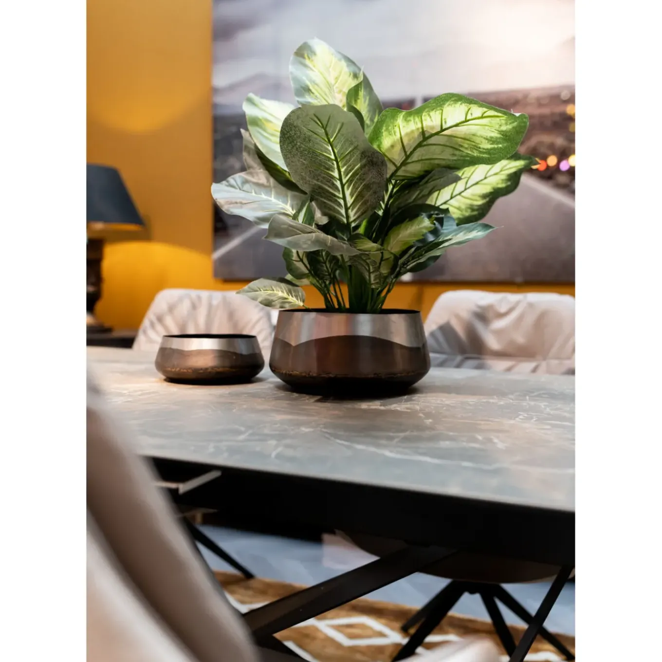 Coupe Décorative Nora Anthracite O21Cm