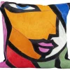 Coussin Abstract Lady Face 40X40Cm