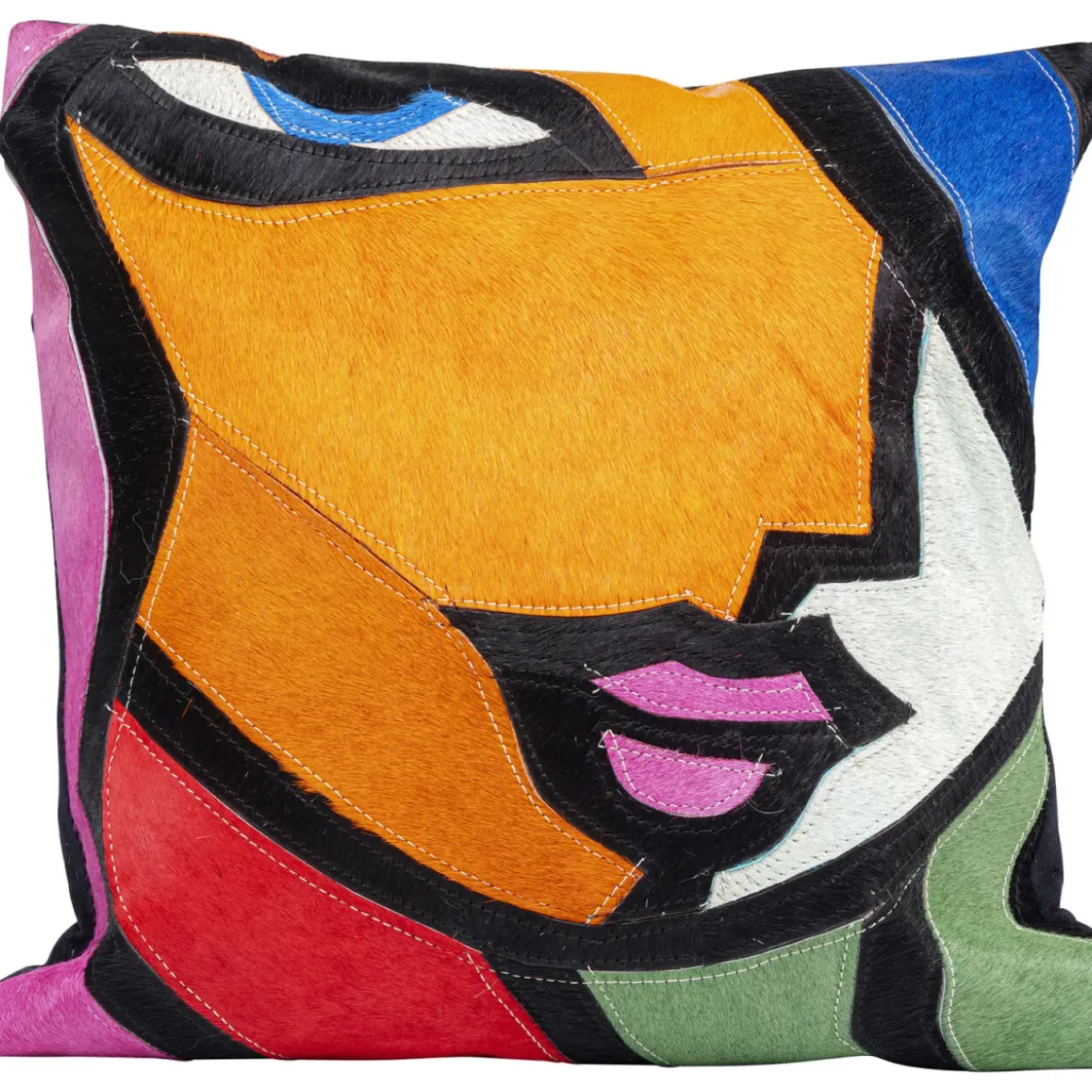 Coussin Abstract Lady Face 40X40Cm