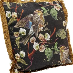 Coussin Bird Fringe 45X45Cm