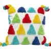 Coussin Colourful Triangles 45X45Cm