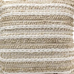 Coussin D Assise Loop Knit Beige 60X60Cm
