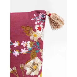 Coussin Embroidery Blossom 50X50Cm