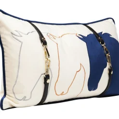 Coussin Horsefaces 28X50Cm