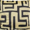 Coussin Labyrinth Noir 45X45Cm