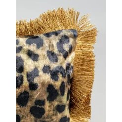 Coussin Leo Fringe 45X45Cm