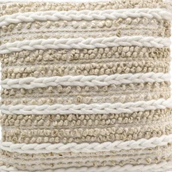 Coussin Loop Knit Beige 45X45Cm