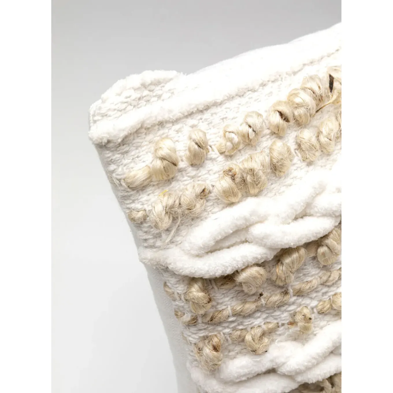 Coussin Loop Knit Beige 45X45Cm