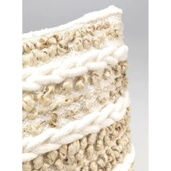 Coussin Loop Knit Beige 45X45Cm