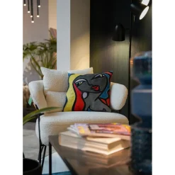Coussin Monique Blond Hair 40X40Cm