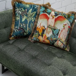 Coussin Parrots Life 45X45