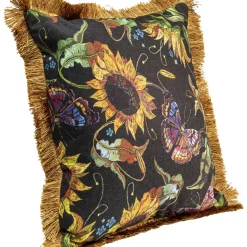 Coussin Sunflower Fringe 45X45Cm