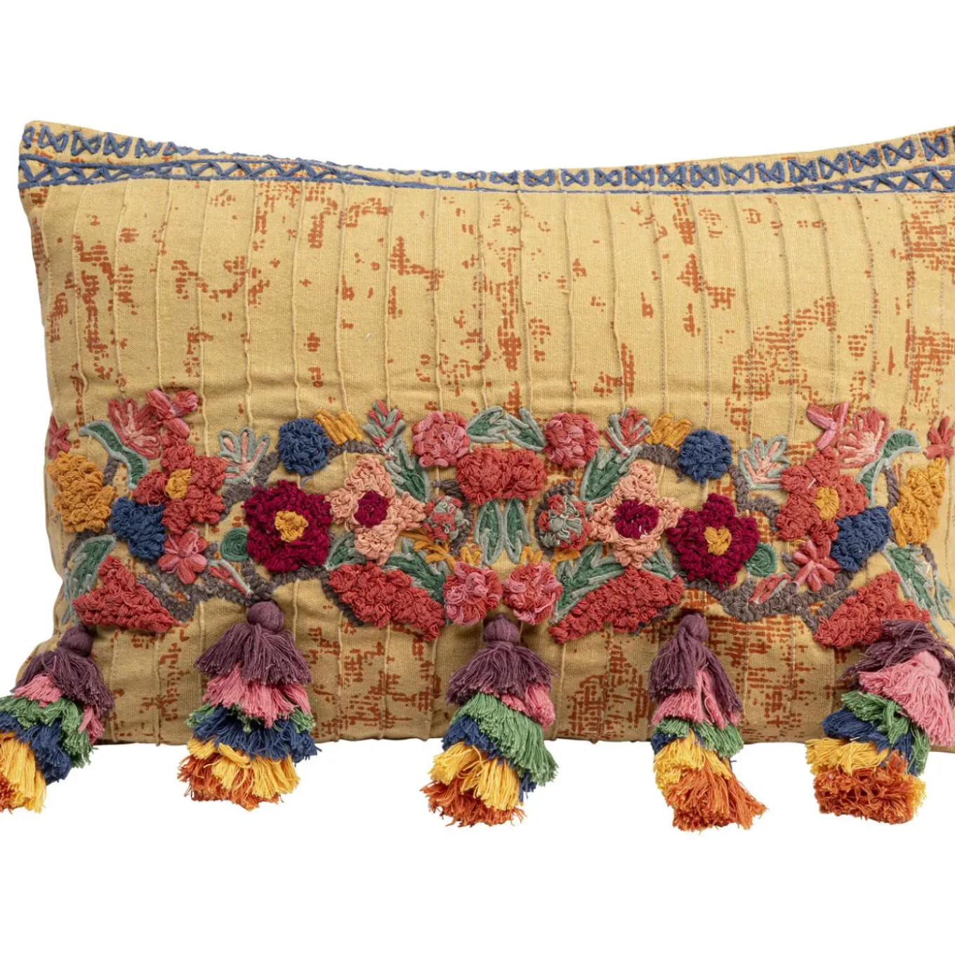 Coussin Textured Tassels 50X35Cm