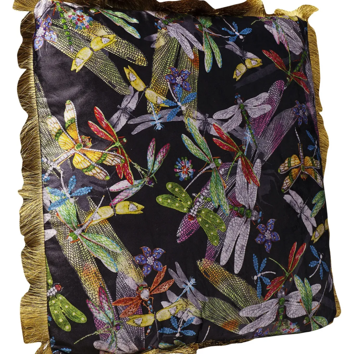 Coussin Tropical Garden Fringe 45X45Cm