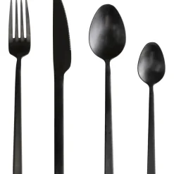 Couverts Gloria Noir (16-Pcs)