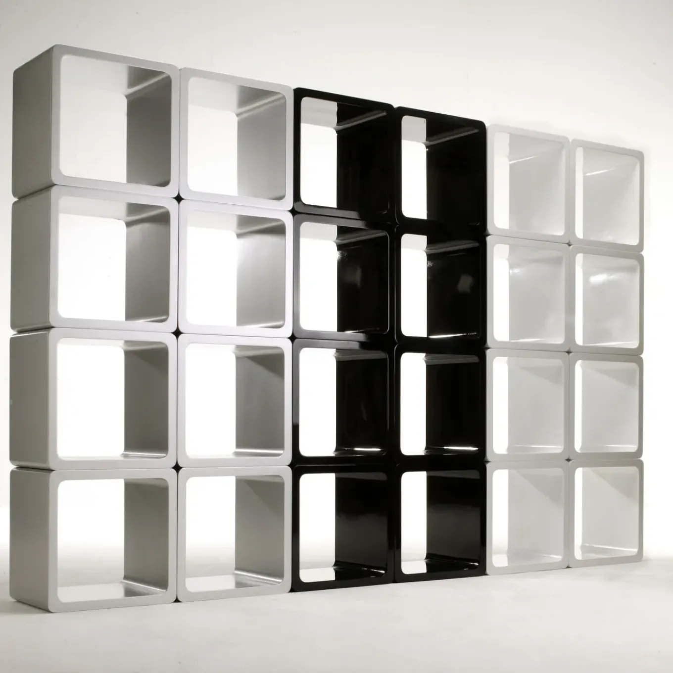 Cube Lounge Mdf Blanc
