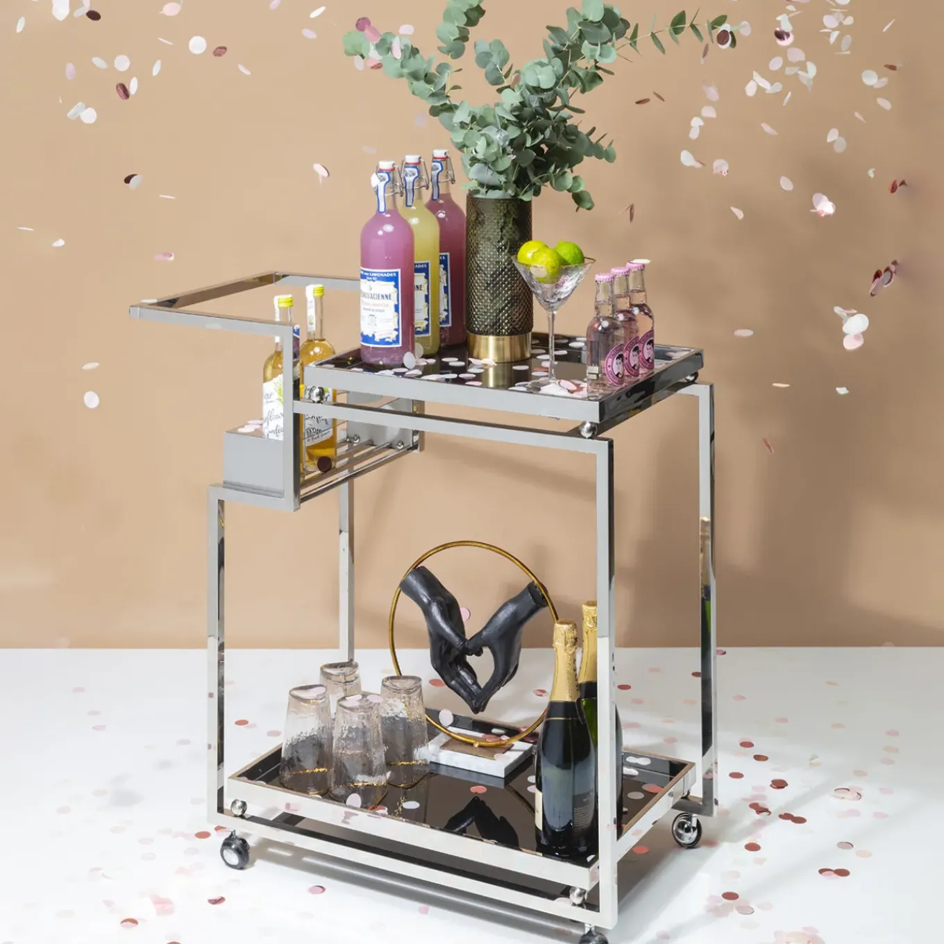 Desserte Barfly Chrome