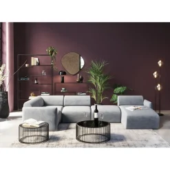 Ensemble De Canapés 2 Lucca Gris Droite 328Cm