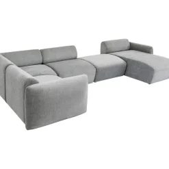 Ensemble De Canapés 2 Lucca Gris Droite 328Cm