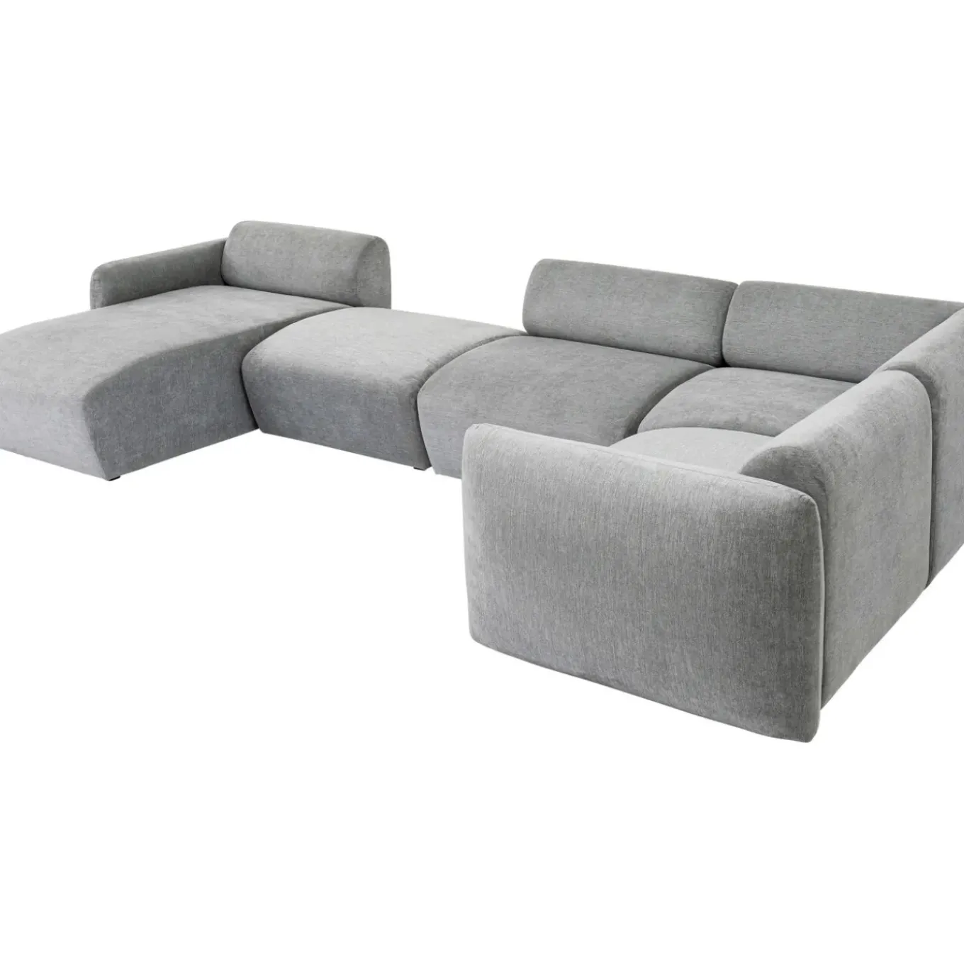 Ensemble De Canapés 2 Lucca Gris Gauche 328Cm