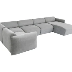 Ensemble De Canapés 1 Lucca Gris Droite 328Cm