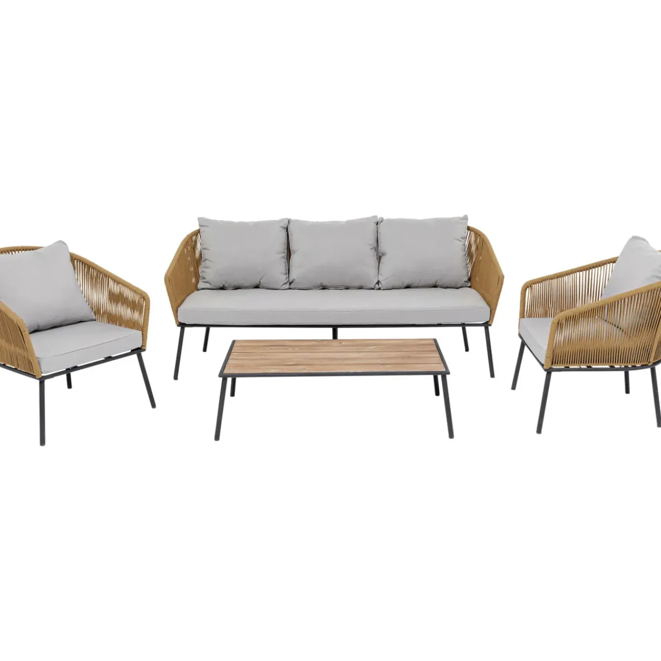 Ensemble De Sieges Elba Nature Cinque (4-Pcs)