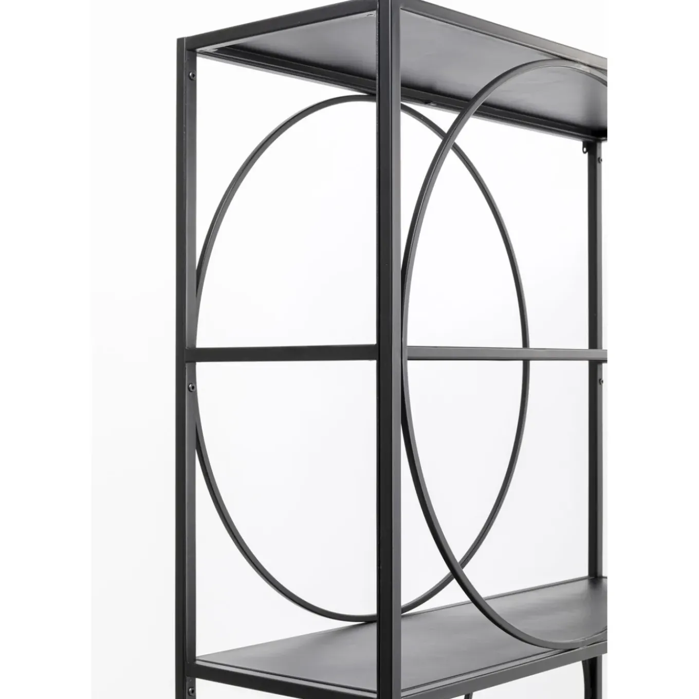 Etagere Circle Noir 100X200Cm