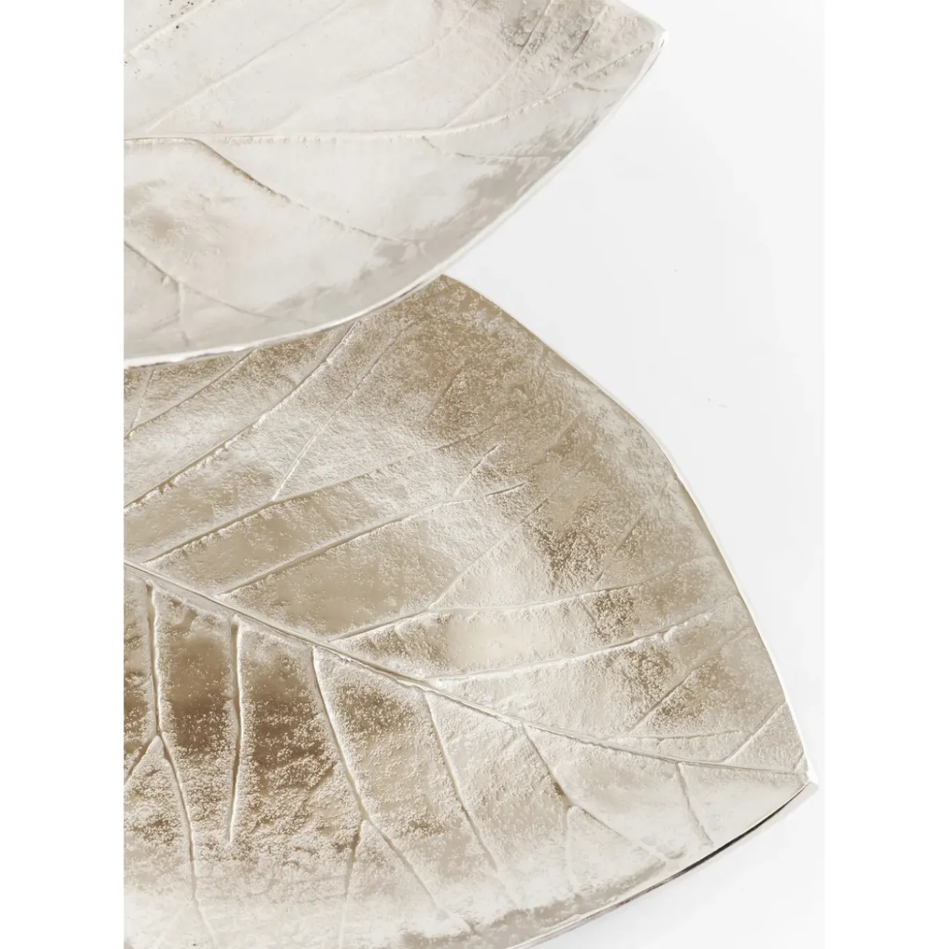 Etagere Décorative Leaf Argent 45Cm