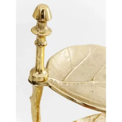 Etagere Décorative Leaf Or 45Cm