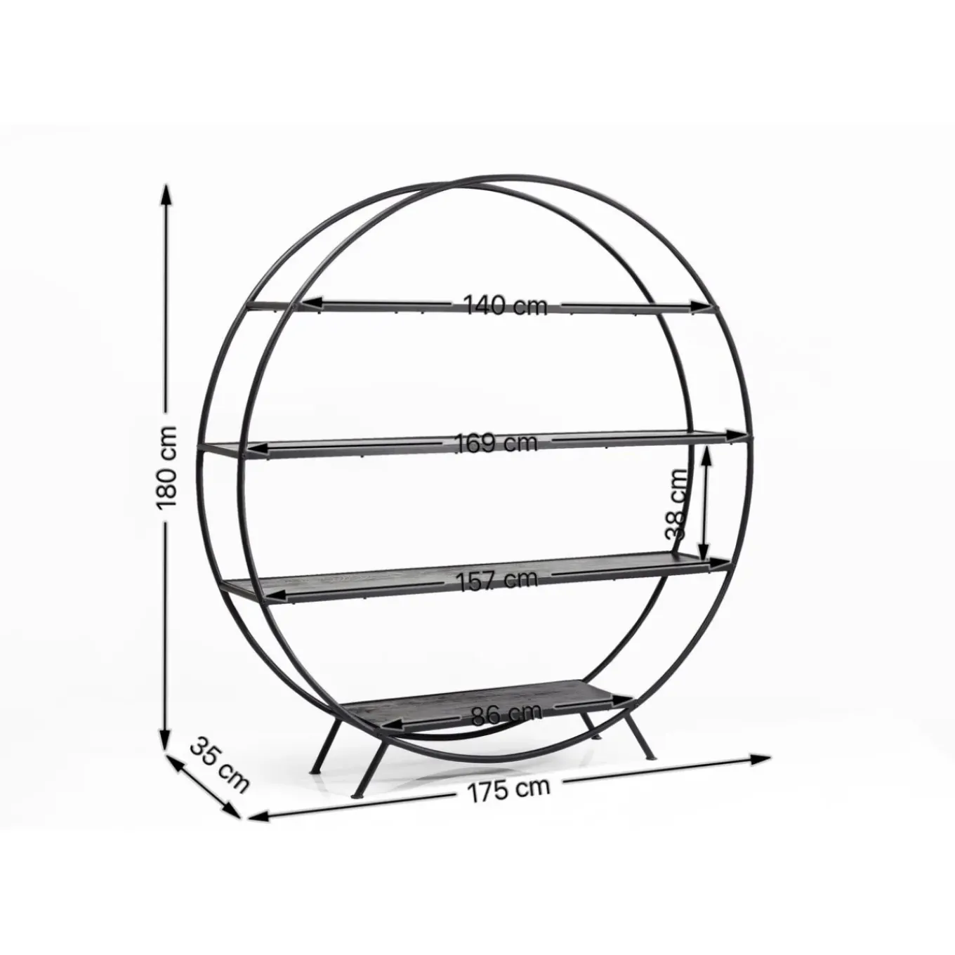 Etagere Mason Rond