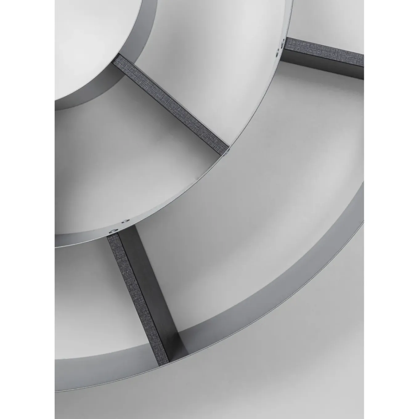 Etagere Murale Snail Argente-Gris