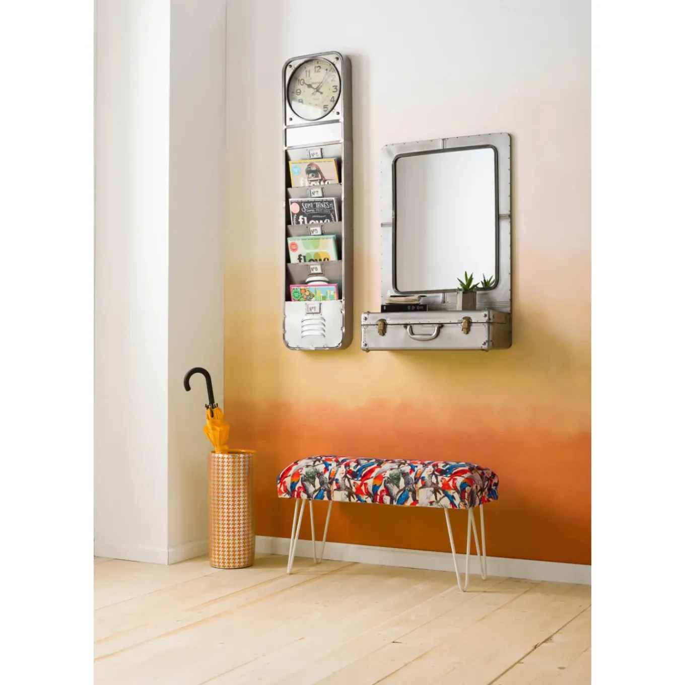 Etagere Murale Thinktank Kontor 30X124Cm