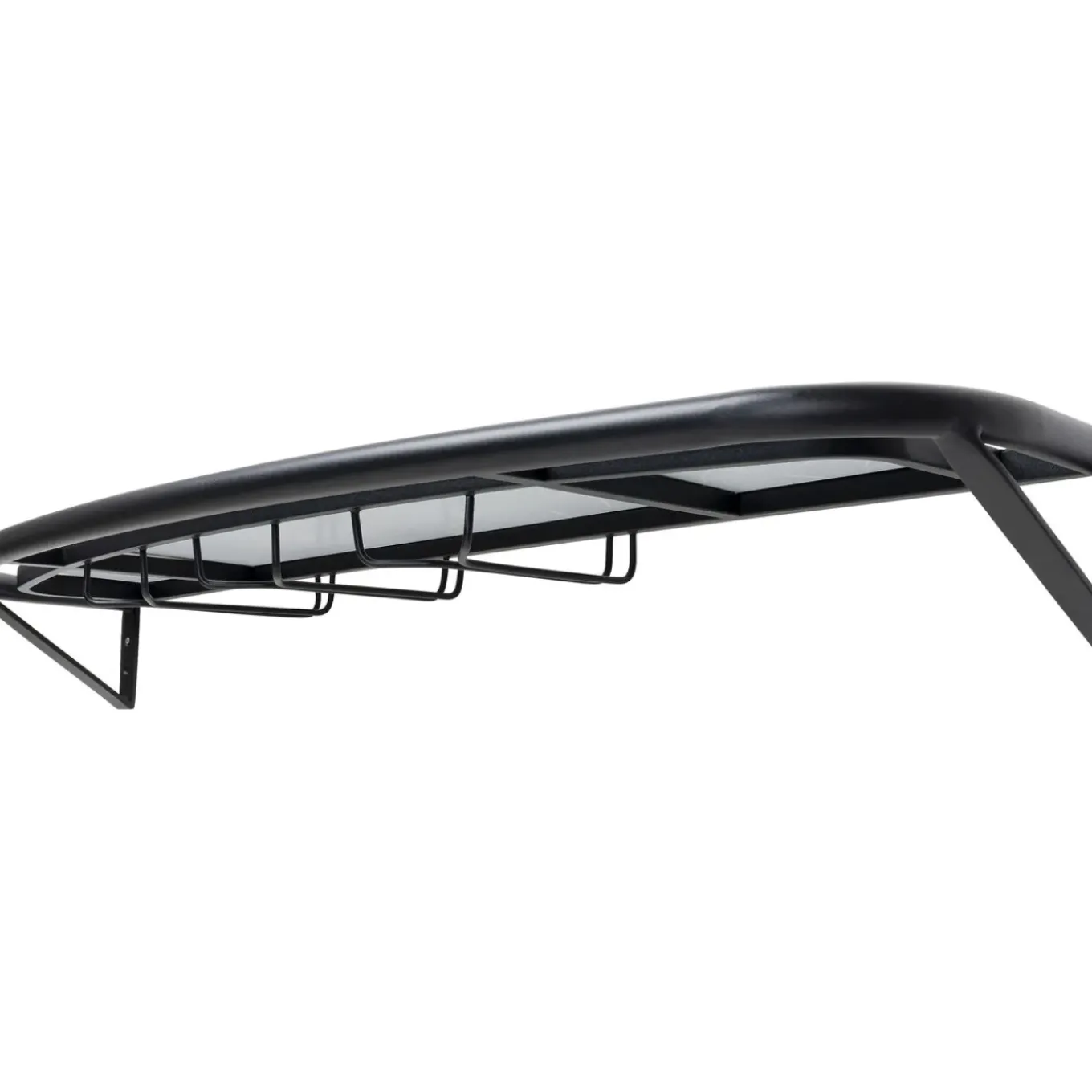 Etagere Murale Treviso Noir 120X10Cm