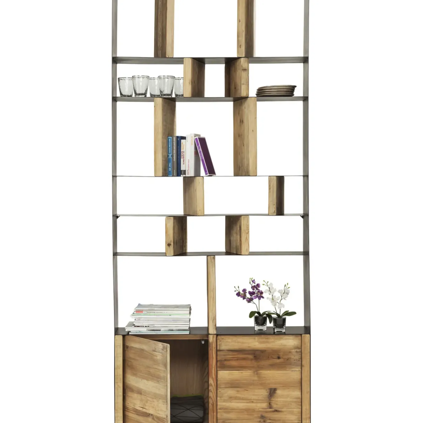 Etagere Storm 2-Portes 100X234Cm