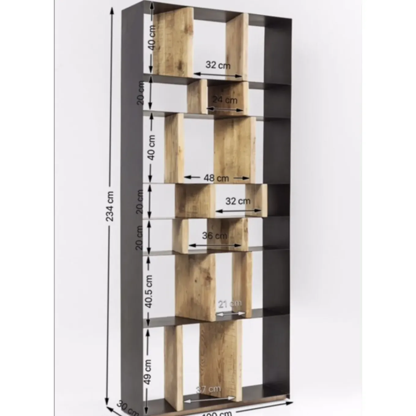 Etagere Storm 100X234Cm