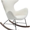 Fauteuil À Bascule Balance Blanc