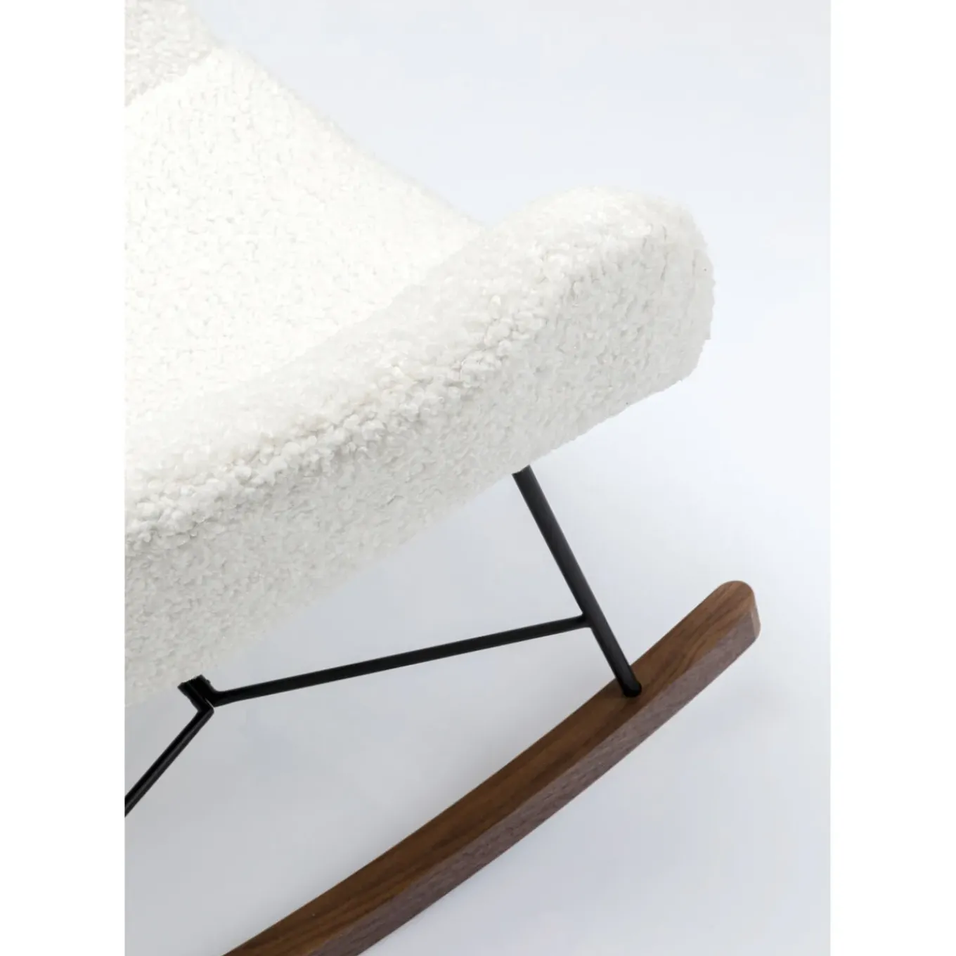 Fauteuil À Bascule Balance Blanc