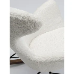 Fauteuil À Bascule Balance Blanc