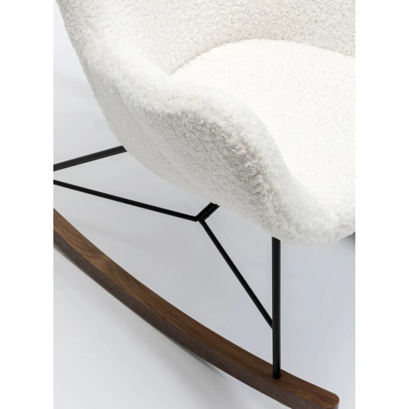 Fauteuil À Bascule Balance Blanc