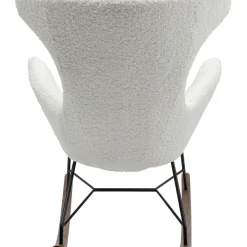 Fauteuil À Bascule Balance Blanc