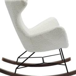 Fauteuil À Bascule Balance Blanc
