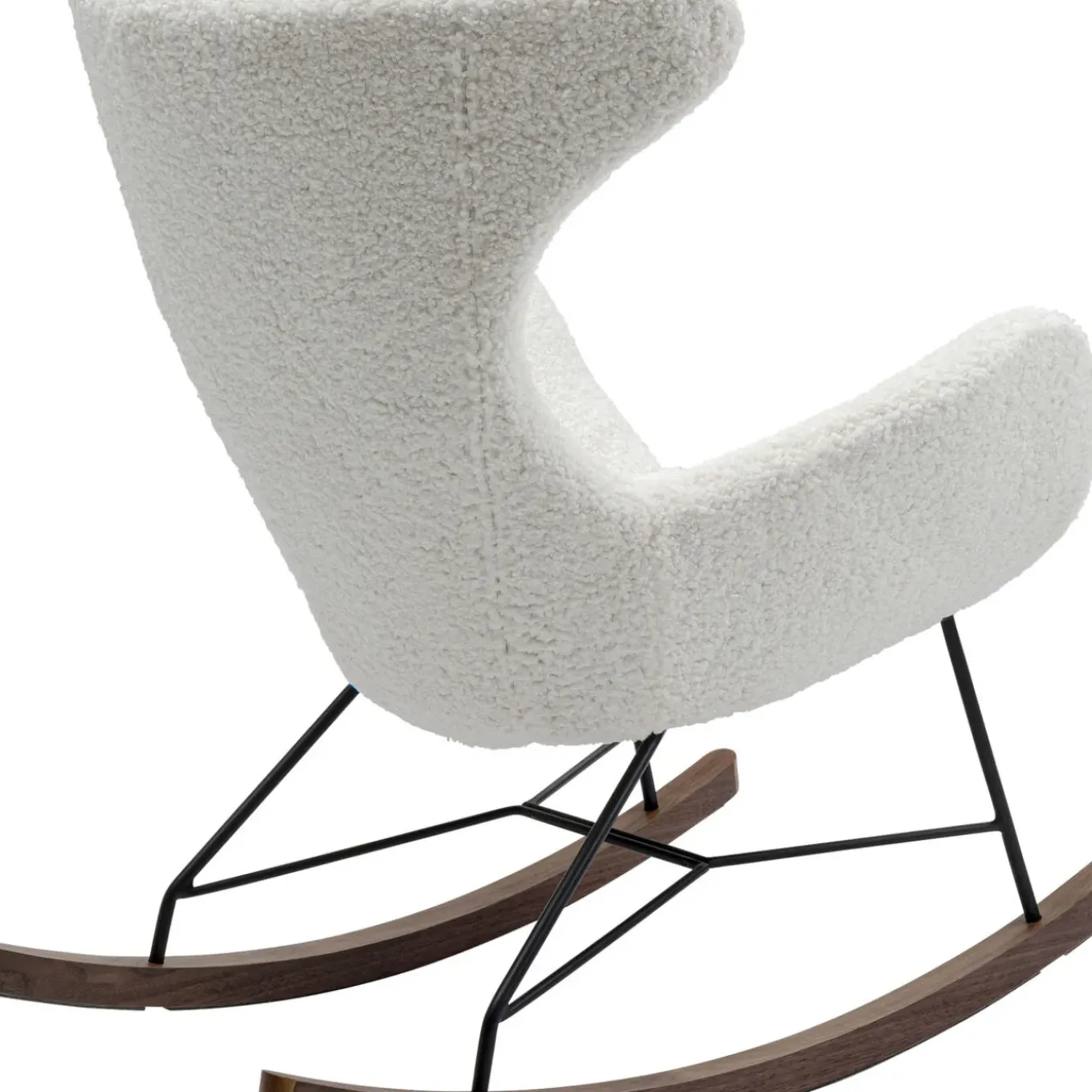 Fauteuil À Bascule Balance Blanc