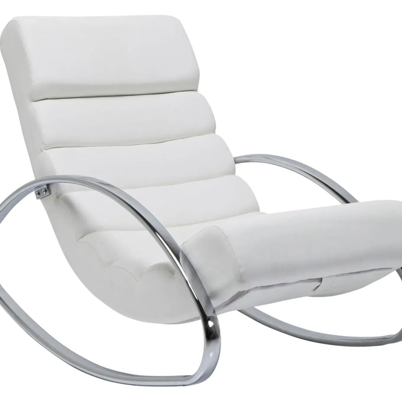 Fauteuil À Bascule Manhattan Blanc