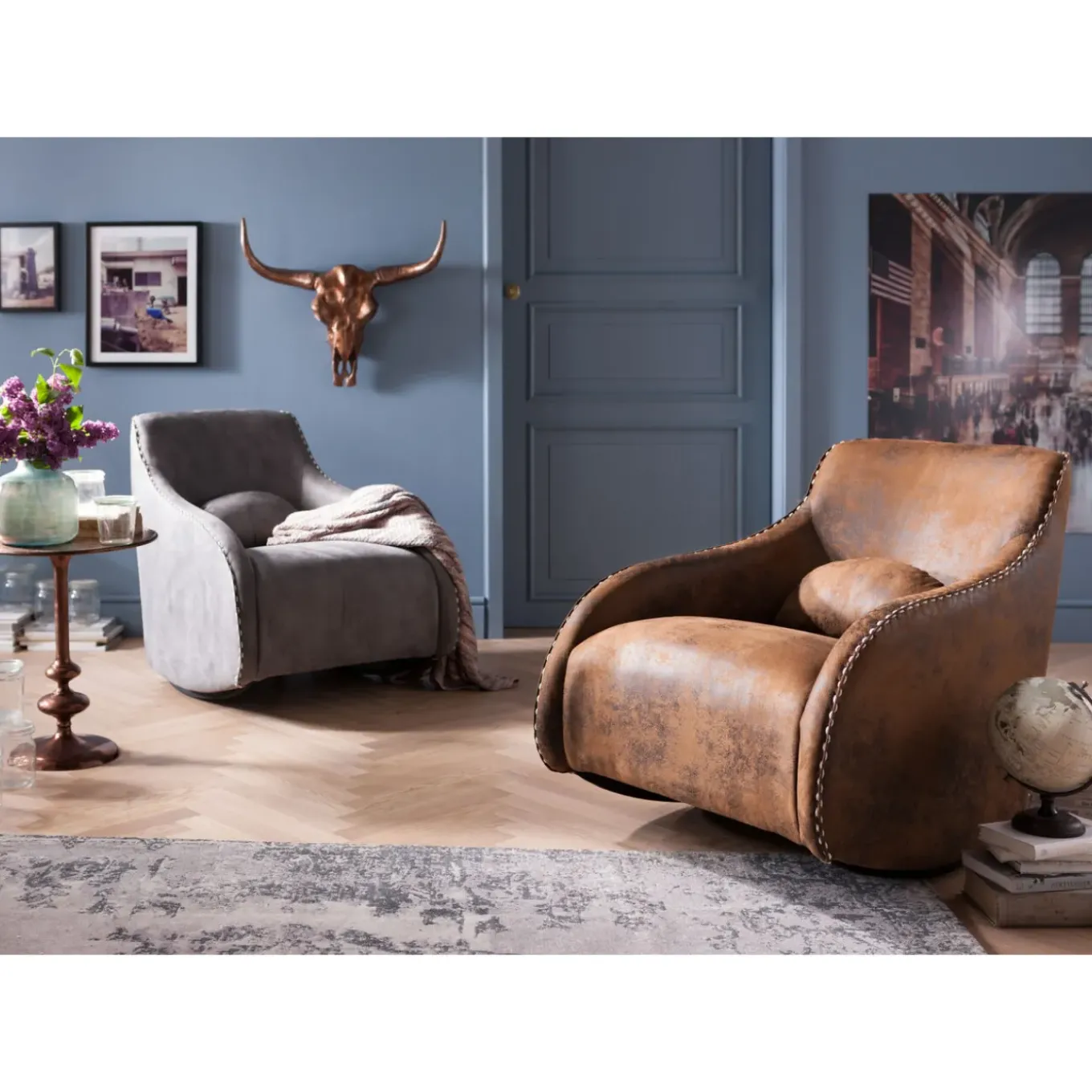 Fauteuil À Bascule Swing Ritmo Vintage
